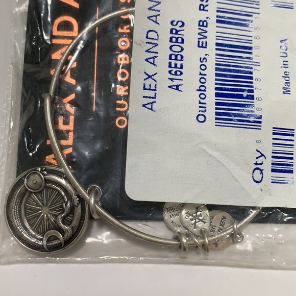 ALEX AND ANI silver 🐍 OUROBOROS-New - Picture 1 of 3